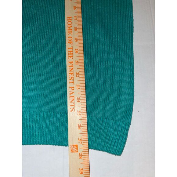 Chaps Ralph Lauren Green Men's Long Sleeve Pullover Sweater Lg‎ A45 - Picture 6 of 7